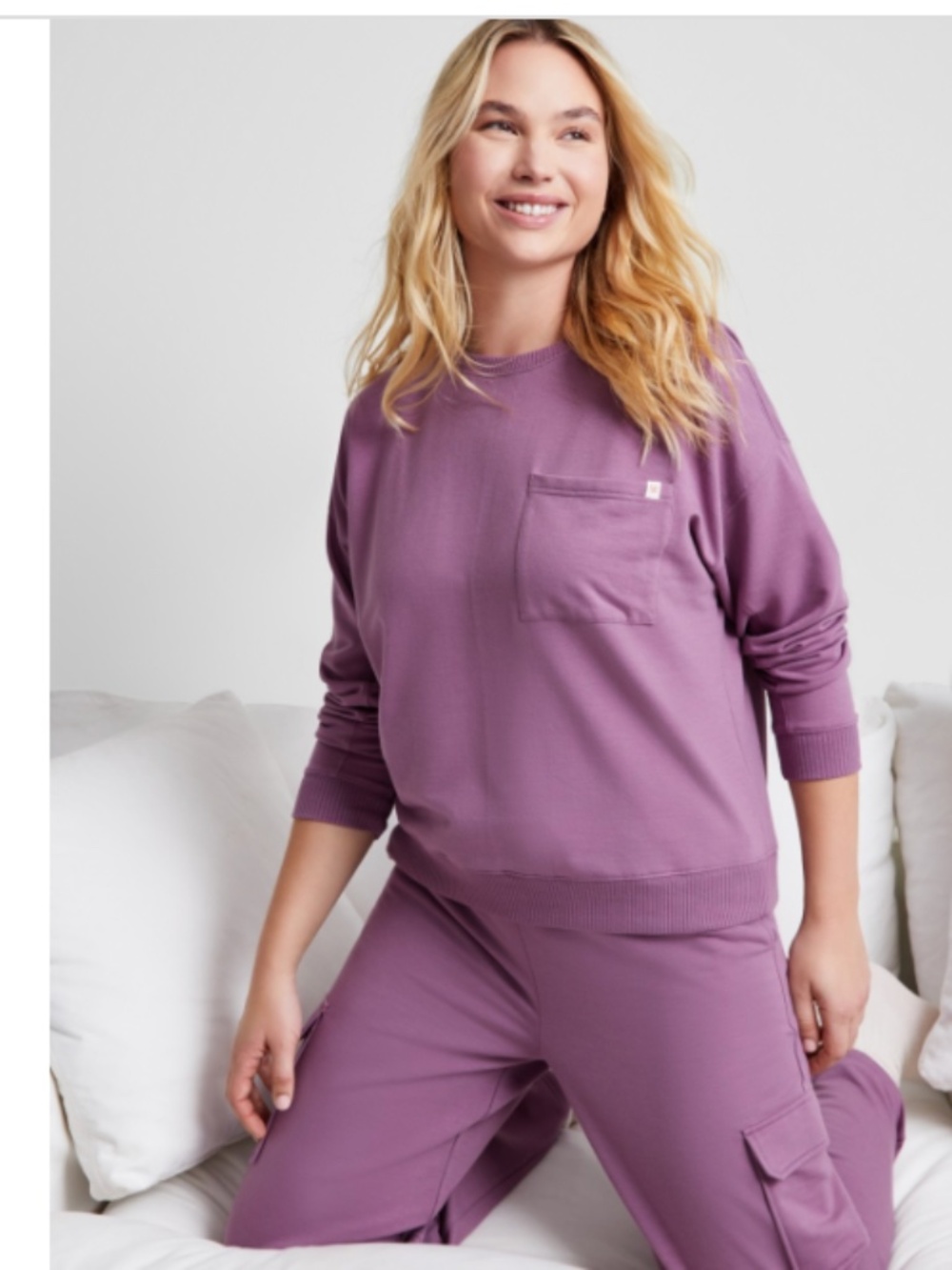 State of Day Women's Crewneck Sweatshirt Sour Grape